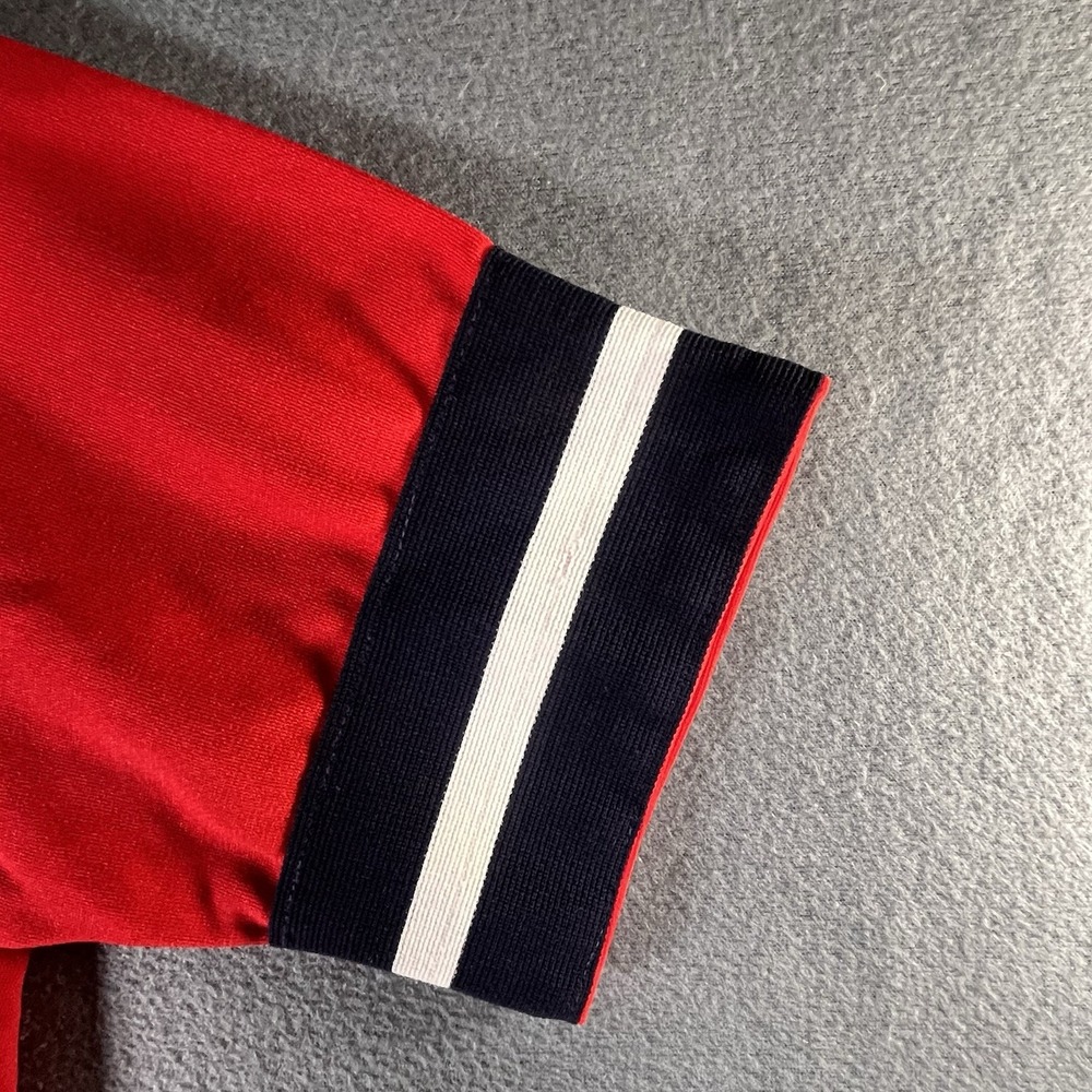 VTG Hawks Hi Style Jersey Size Medium - Red - Number #3 See Photos Athletic Unif - Picture 2 of 7